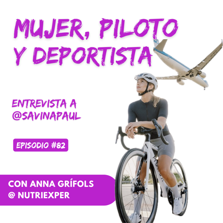 EPISODIO #82. Mujer, piloto y deportista. Entrevista a @savinapaul episode artwork