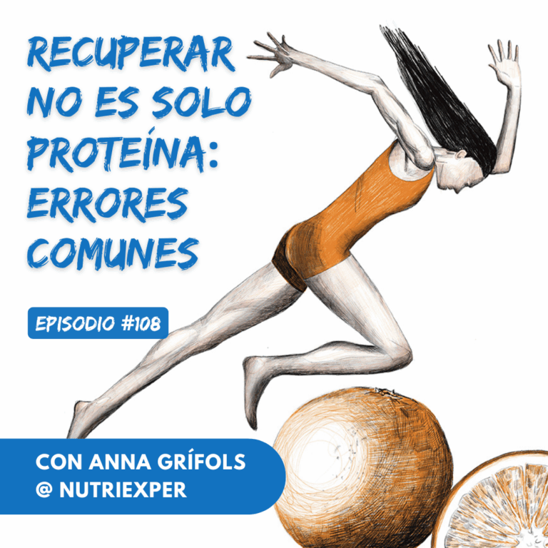 EPISODIO #108. Recuperar no es solo proteína: errores comunes episode artwork